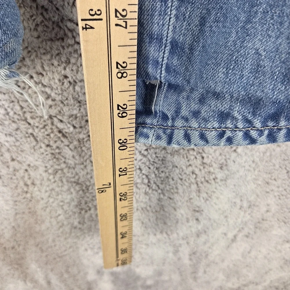 VTG Levis Engineered Jeans Men Twisted Thrashed Destroyed Buckle Back Fits 31x30